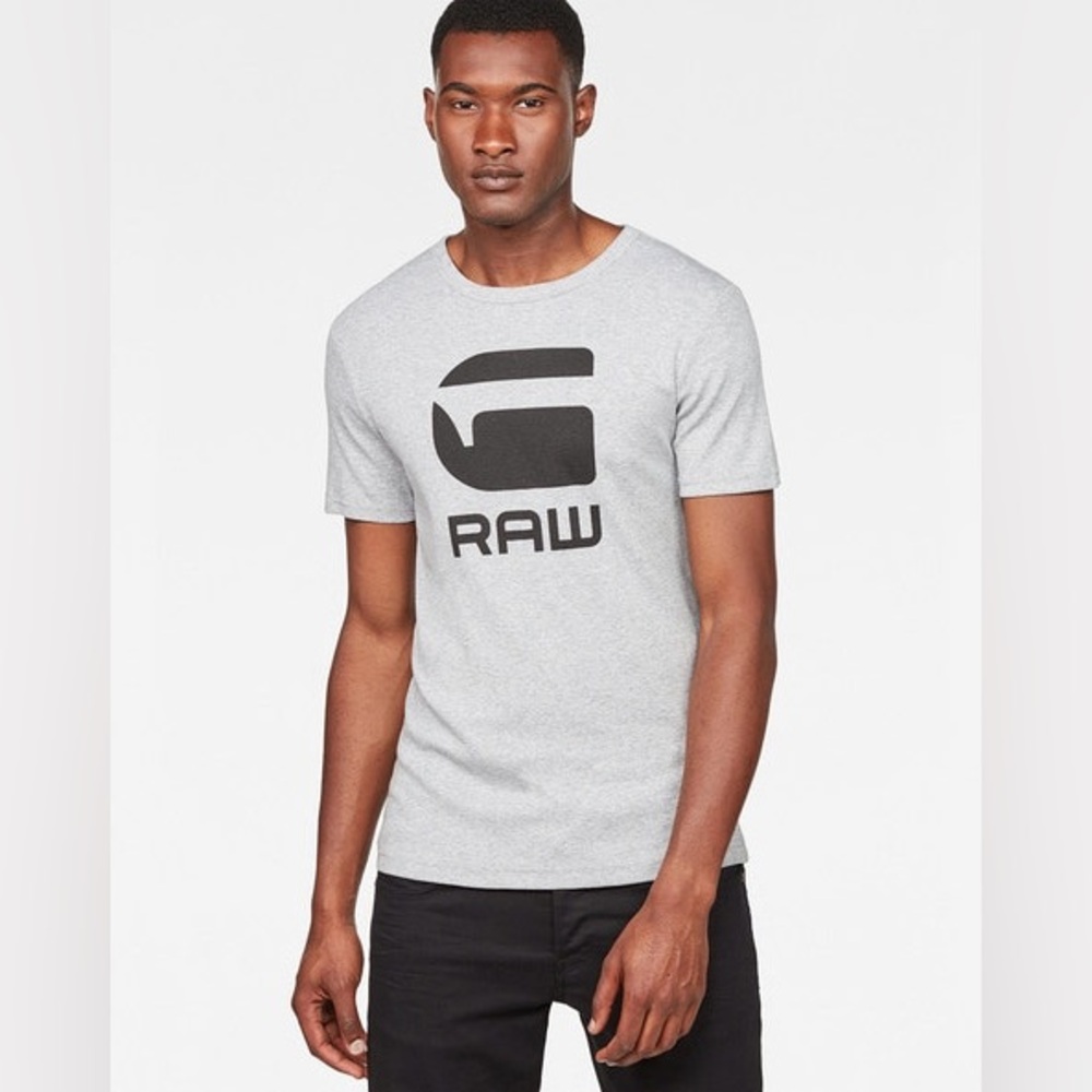 G-Star Men's Grey T-Shirt